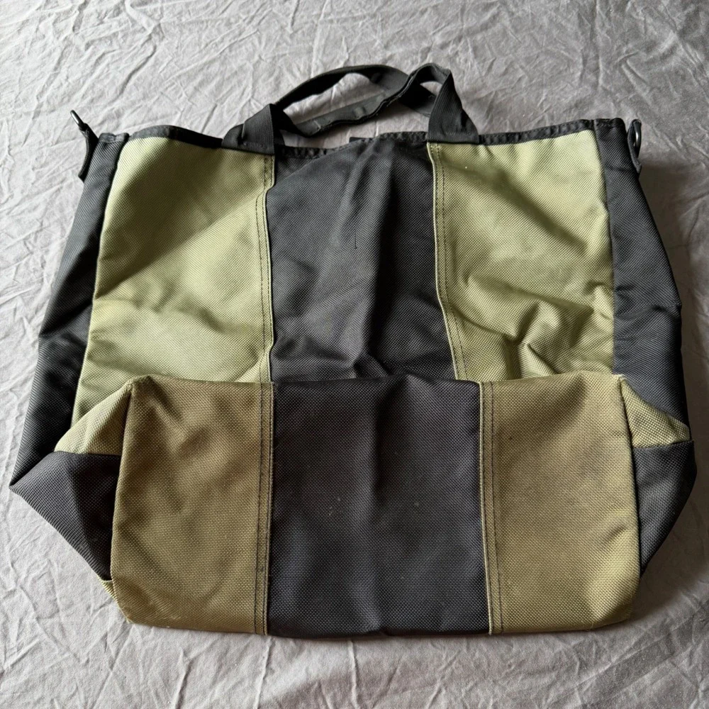 Timbuk2 Cargo Tote Bag Olive Green Black Large Laptop Travel SEE PHOTOS PLZ
